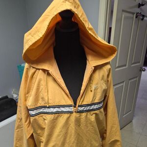 Reebok Men's Yellow and Orange Jacket